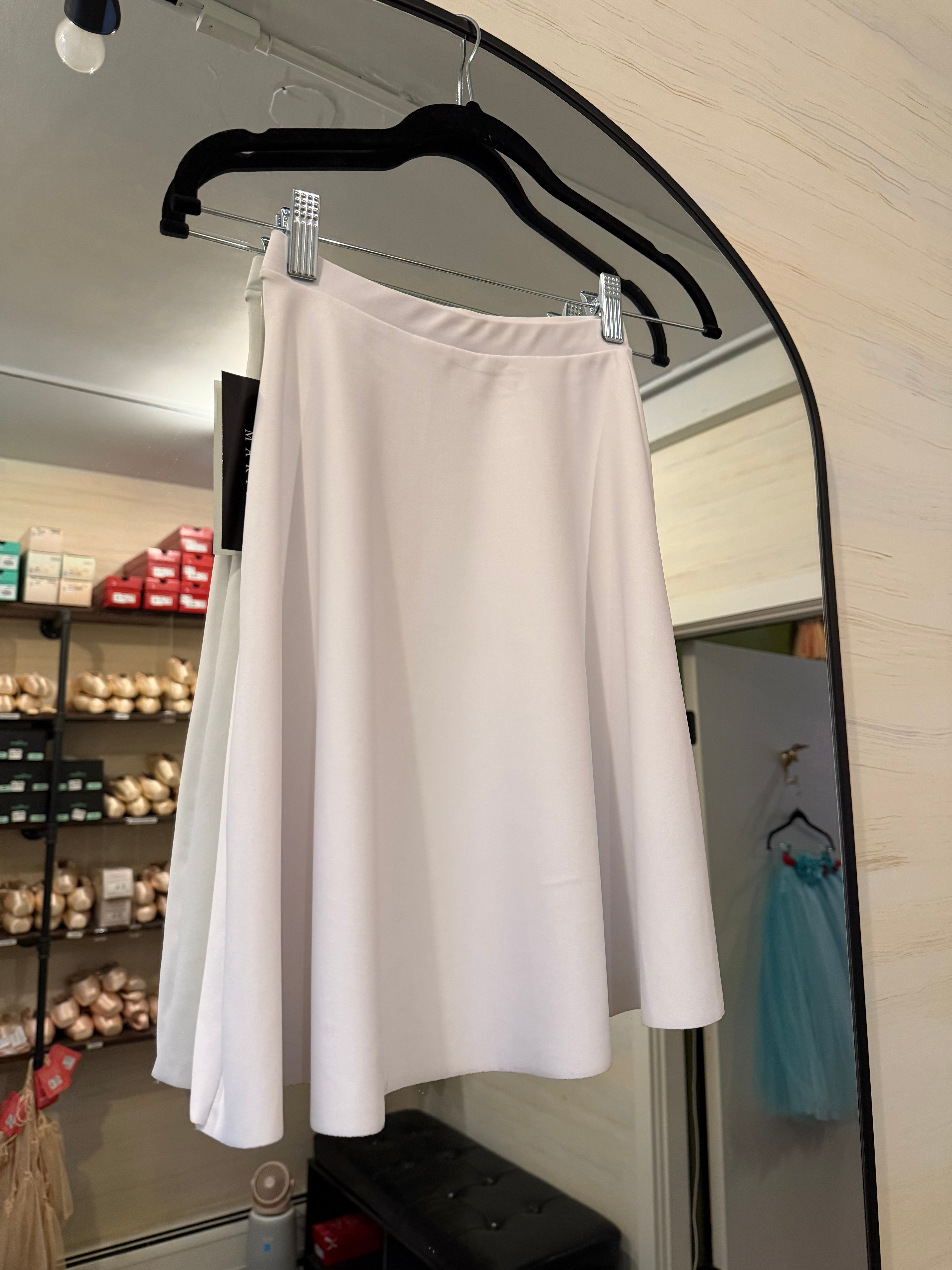 Mariia White "Les Pat" Skirt
