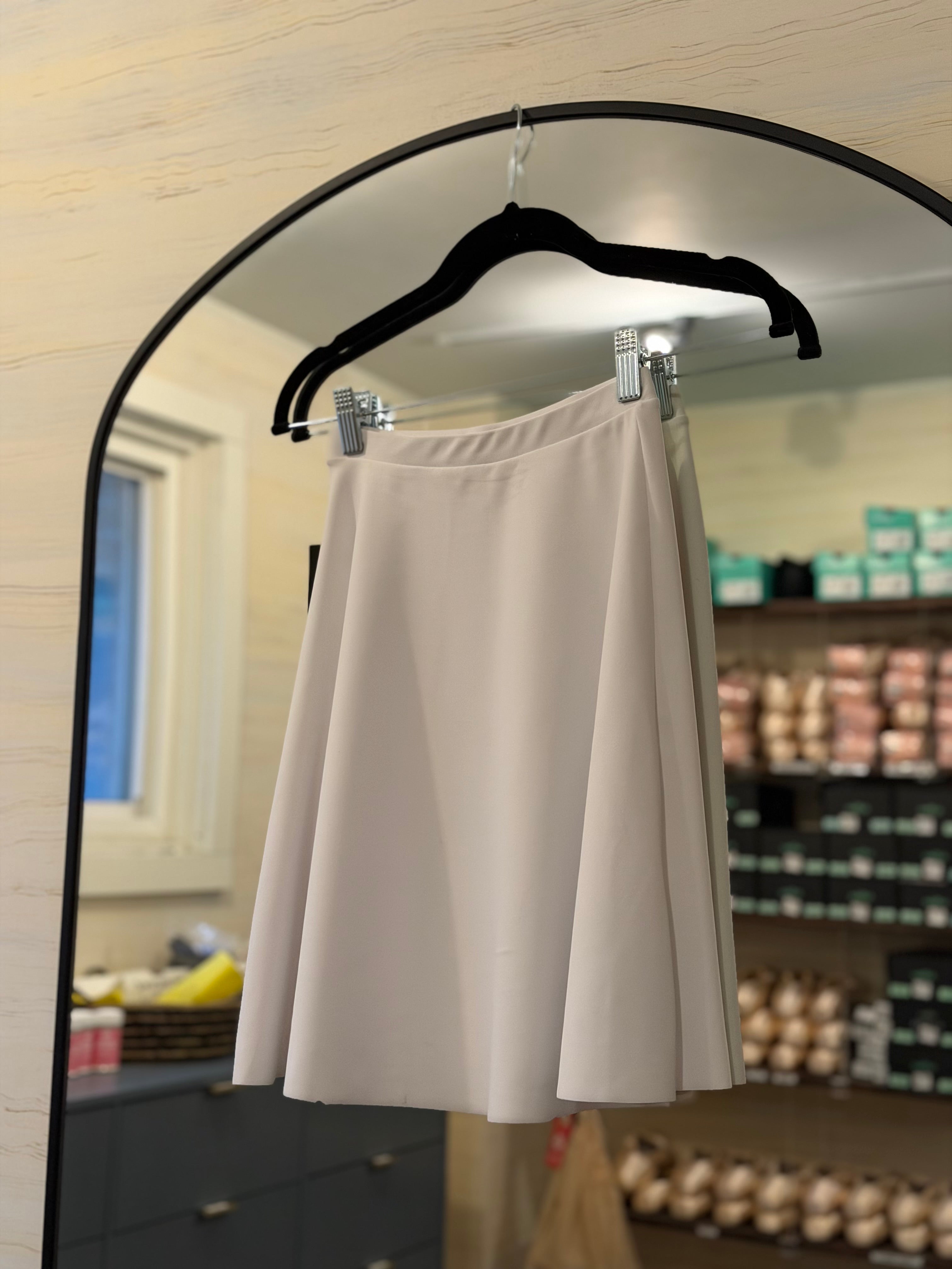 Mariia White "Les Pat" Skirt
