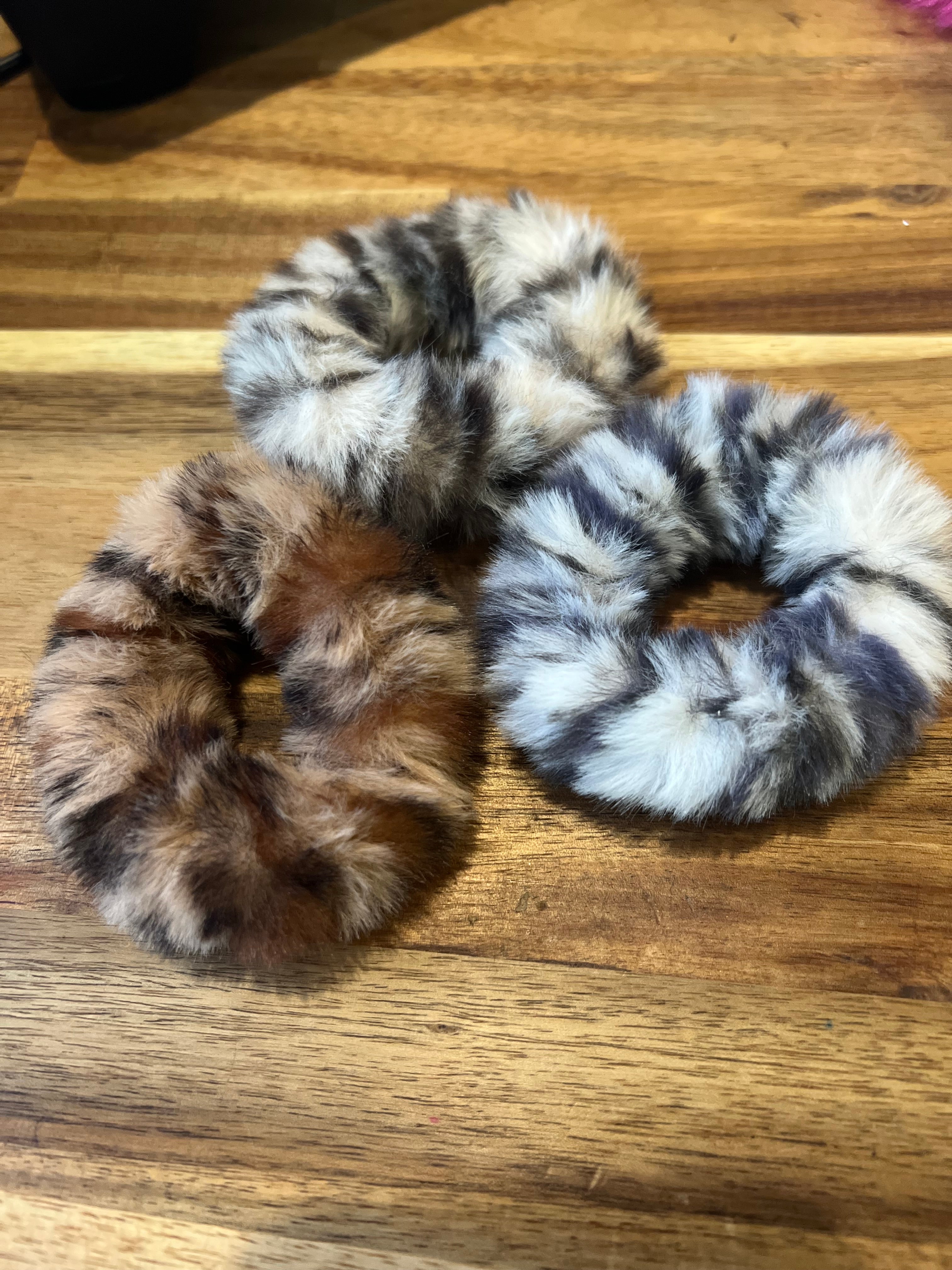 Furry Scrunchies