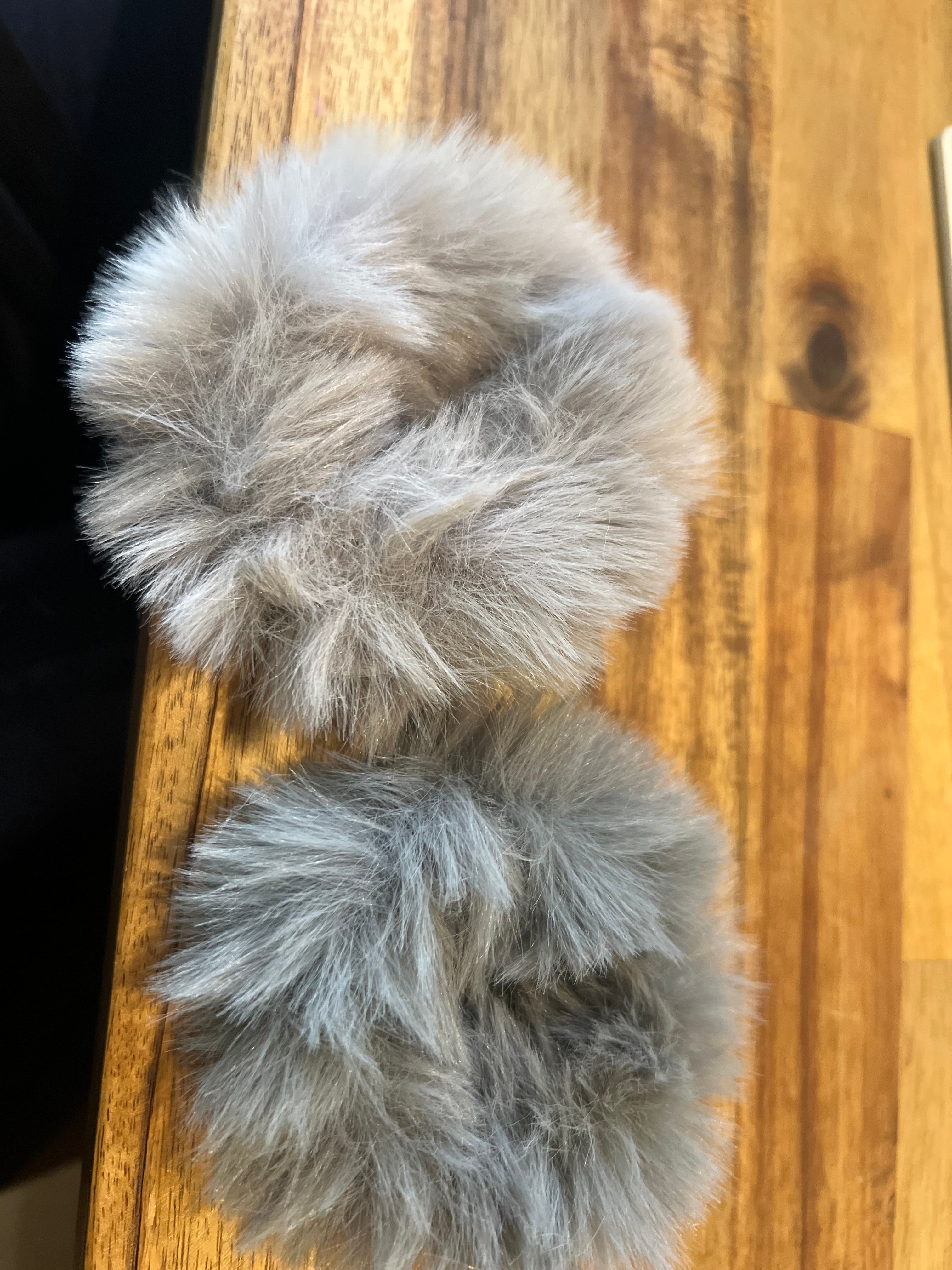 Furry Scrunchies