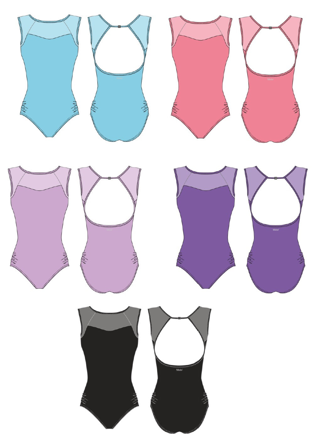 Nikolay Pearl Adult Leotard