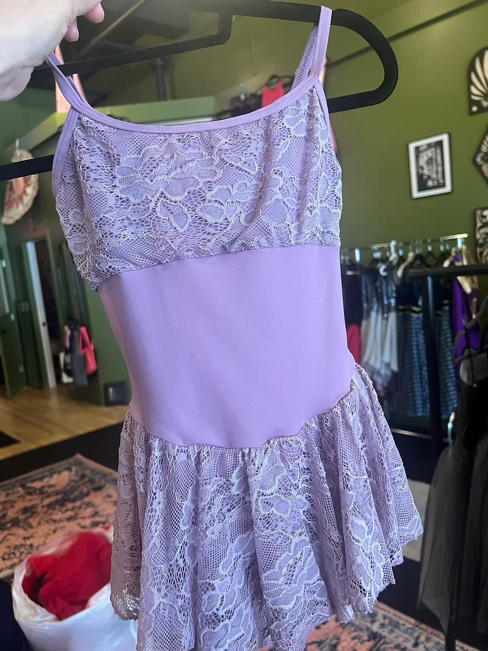 Body Wrappers Lace Camisole Dress