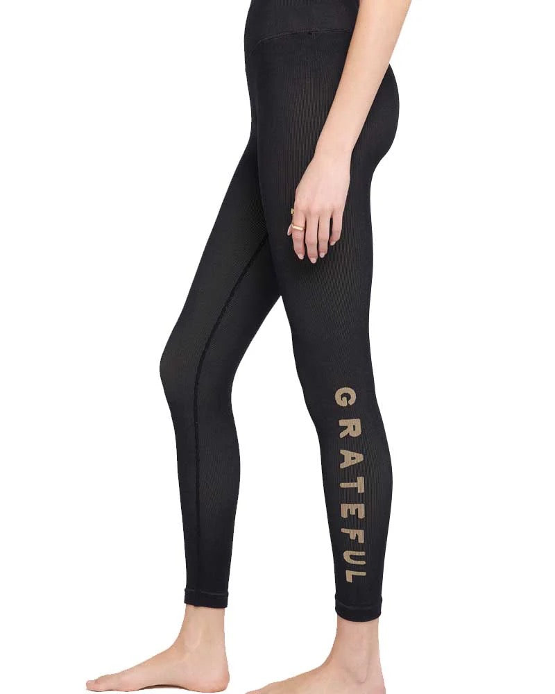 Spiritual Gangster Icon Jacquard Seamless Leggings