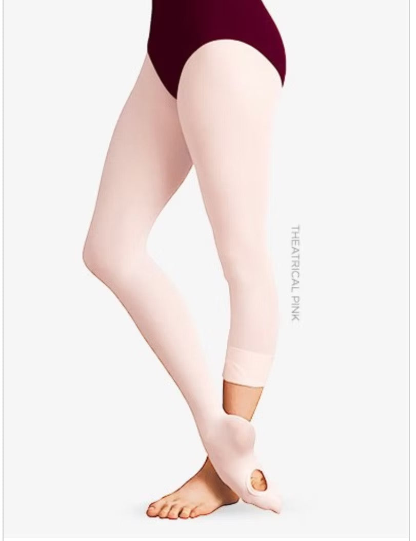 Body Wrappers C31 Kids Seamless Convertible Tights